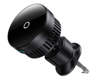 Baseus MagPro Wireless Charging Car Mount 15W Black z wentylatorem - 1348134 - zdjęcie 1